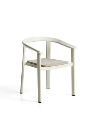 Стул La Forma (ех Julia Grup) Уличный стул Erice из алюминия и шнура цвета экрю арт. 482225