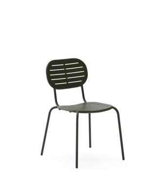 Стул La Forma (ех Julia Grup) Уличный стул Brai из зеленой оцинкованной стали арт. 261843