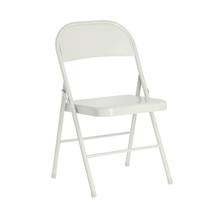 Стул La Forma (ех Julia Grup) Складное кресло Aidana светло-серое металлическое арт. 104848