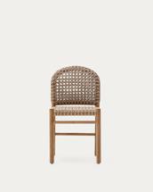 Стул La Forma (ех Julia Grup) Садовый стул Tavira из массива тикового дерева арт. 262211
