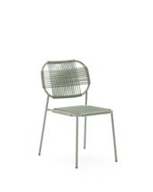 Стул La Forma (ех Julia Grup) Уличный стул Talaier из шнура и оцинкованной бирюзовой стали арт. 262231