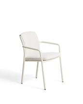 Стул La Forma (ех Julia Grup) Уличный стул Linosa из алюминия с бежевой подушкой арт. 482287