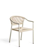 Стул La Forma (ех Julia Grup) Уличный стул Livadia из бежевого алюминия и веревки арт. 482297