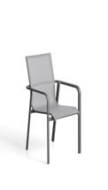 Стул La Forma (ех Julia Grup) Уличный стул Canea из графитового алюминия арт. 482586