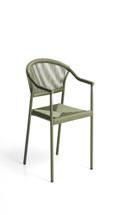 Стул La Forma (ех Julia Grup) Уличный стул Livadia из зеленого алюминия и веревки арт. 482291
