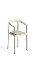 Стул La Forma (ех Julia Grup) Уличный стул Erice из алюминия и шнура цвета экрю арт. 482225