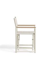 Стул La Forma (ех Julia Grup) Складной уличный стул Tisno из алюминия цвета экрю и текстиля цвета экрю арт. 483451