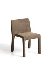 Стул La Forma (ех Julia Grup) Стул Loria в тканевой обивке цвета шоколад арт. 503236