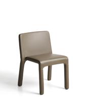 Стул La Forma (ех Julia Grup) Стул Loria в обивке из коричневой экокожи арт. 503238