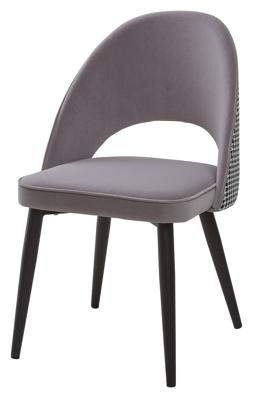 Стул М-СИТИ Стул FLAVOUR GREY, велюр M-City арт. C1228FGREY
