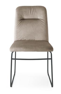 Стул М-СИТИ Стул GRETA CB/1904-V MET.P15 MATT BLACK/ VINTAGE S0A DESERT арт. CB1904VP15S0A