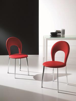 Стул М-СИТИ Стул VITTORIA 44,52 (М089 алюмин./ MAGU/07 TB606 антрацит, ткань Magu ) арт. 44.52.TB606