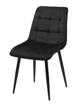 Стул М-СИТИ Стул CHIC BLUVEL-19 черный / черный каркас М-City арт. 628M03692