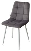 Стул М-СИТИ Стул CHILLI G108-12 антрацит/ белый каркас, велюр М-City арт. UDC7094G10812WHT