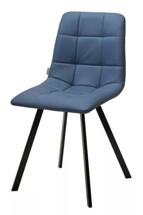Стул М-СИТИ Стул CHILLI-Q SQUARE Oracul 795 Синий, экокожа PU / черный каркас, М-City арт. 461MC04910