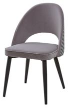 Стул М-СИТИ Стул FLAVOUR GREY, велюр M-City арт. C1228FGREY