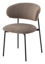 Стул М-СИТИ Стул TREND NS05 Капучино, букле / черный каркас, М-City арт. 670M06062