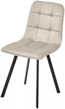 Стул М-СИТИ Стул РИЧИ, цвет H-06 Бежевый, велюр / черный каркас М-City арт. 688M06121