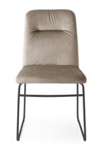 Стул М-СИТИ Стул GRETA CB/1904-V MET.P15 MATT BLACK/ VINTAGE S0A DESERT арт. CB1904VP15S0A