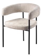 Стул М-СИТИ Стул СТАН, цвет H-09 Светло-серый, велюр / черный каркас арт. 688M06248