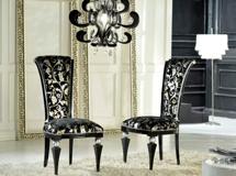 Стул М-СИТИ 3224/SR Стул, черный с серебром /ткань UPH GENE 3099 СКИДКА 50% арт. ZN-316806