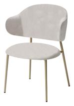 Стул М-СИТИ Стул СИЕНА (SIENA) BOSTON-102 латте , ткань / шампань, ®DISAUR арт. 614M06148