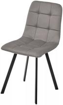 Стул М-СИТИ Стул РИЧИ, цвет H-61 Кварцевый, велюр / черный каркас арт. 688M06120