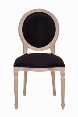 Стул MAK interior Обеденные стулья Delo black velvet арт. 7LVCF-1916A-BV