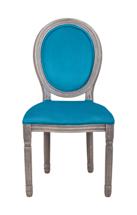 Стул MAK interior Интерьерные стулья Volker blue velvet арт. 5KS24501-GBL