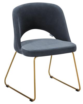 Стул R-Home Стул Lars Diag grey/Линк золото арт. 410120144h_Diag grey