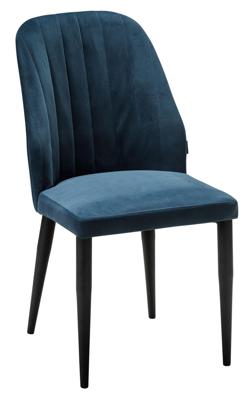 Стул R-Home Стул Alen Diag blue/черный арт. 410127160h_Diag blue_черный