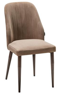 Стул R-Home Стул Alen Diag beige/т. орех арт. 410127142h_Diag beige_т.орех