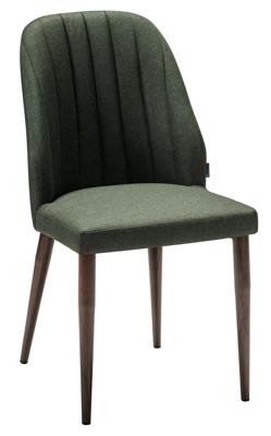 Стул R-Home Стул Alen темно-зеленый/т. орех арт. 410127122h_Dark_Green_т.орех