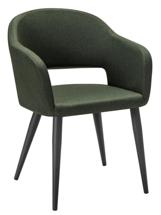 Стул R-Home Кресло Oscar тёмно-зеленый/черный арт. 410118120h_Dark_Green_черн