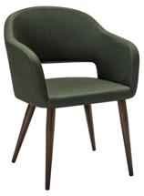 Стул R-Home Кресло Oscar тёмно-зеленый/т.орех арт. 410118122h_green_т.орех