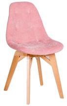 Стул R-Home Стул EAMES lite Розов/Натуральный Бук арт. 8601900h_РозовНБук