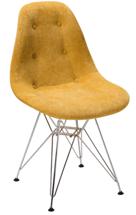 Стул R-Home Стул Eames Жёлт/CR арт. 8601901h_ЖёлтCR
