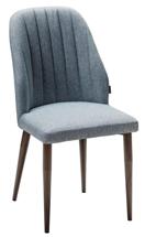 Стул R-Home Стул Alen св.серый/т. орех арт. 410127104h_light grey_т.орех