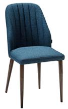 Стул R-Home Стул Alen синий/т. орех арт. 410127112h_blueart_т.орех
