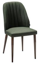 Стул R-Home Стул Alen темно-зеленый/т. орех арт. 410127122h_Dark_Green_т.орех