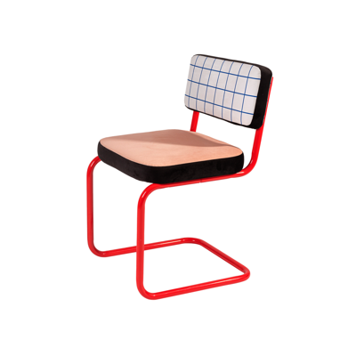 Стул Seletti Стул Superchair Blue Grid арт. 16500