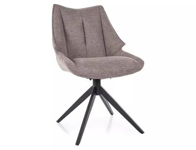 Стул Signal Стул кухонный поворотный Signal CODA Brego 34 (бежевый/черный) арт. CODABRCBE