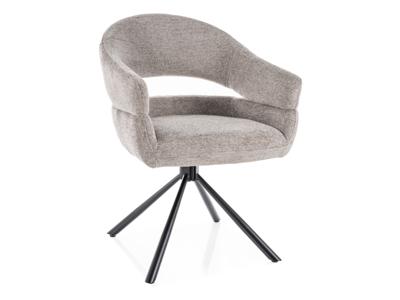 Стул Signal Стул кухонный Signal BORGO Raven 07 поворотный (серый/черный) арт. BORGORCSZ