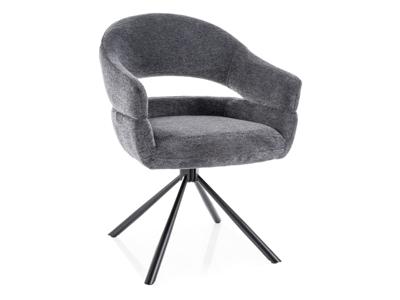 Стул Signal Стул кухонный Signal BORGO Raven 18 поворотный (темно-серый/черный) арт. BORGORCCSZ