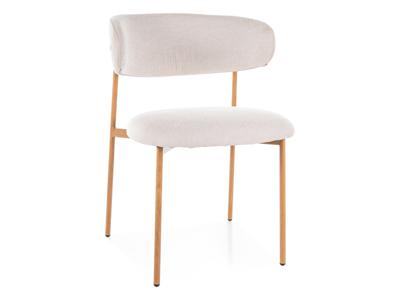 Стул Signal Стул кухонный Signal ELTON D Brego 22 (светло-бежевый/дуб) арт. ELTONDBRDBE