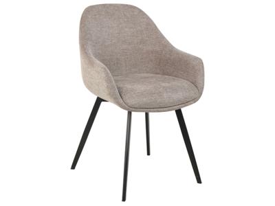 Стул Signal Стул кухонный Signal VINTO Brego 34 (бежевый/черный) арт. VINTOBRCBE