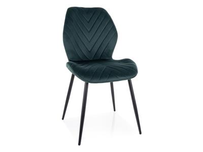 Стул Signal Стул кухонный Signal MIKE Velvet Bluvel 78 (темно-зеленый/черный) арт. MIKEVCZ