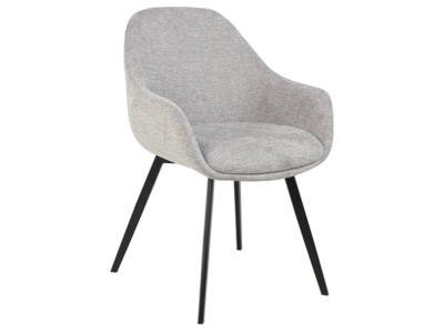 Стул Signal Стул кухонный Signal VINTO Brego 07 (серый/черный) арт. VINTOBRCSZ