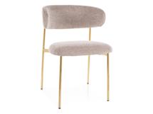 Стул Signal Стул кухонный Signal ELTON Raven 30 (темно-бежевый/золотой) арт. ELTONRZLCBE