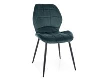 Стул Signal Стул кухонный Signal JAKE Velvet Bluvel 78 (темно-зеленый/черный) арт. JAKEVCZ